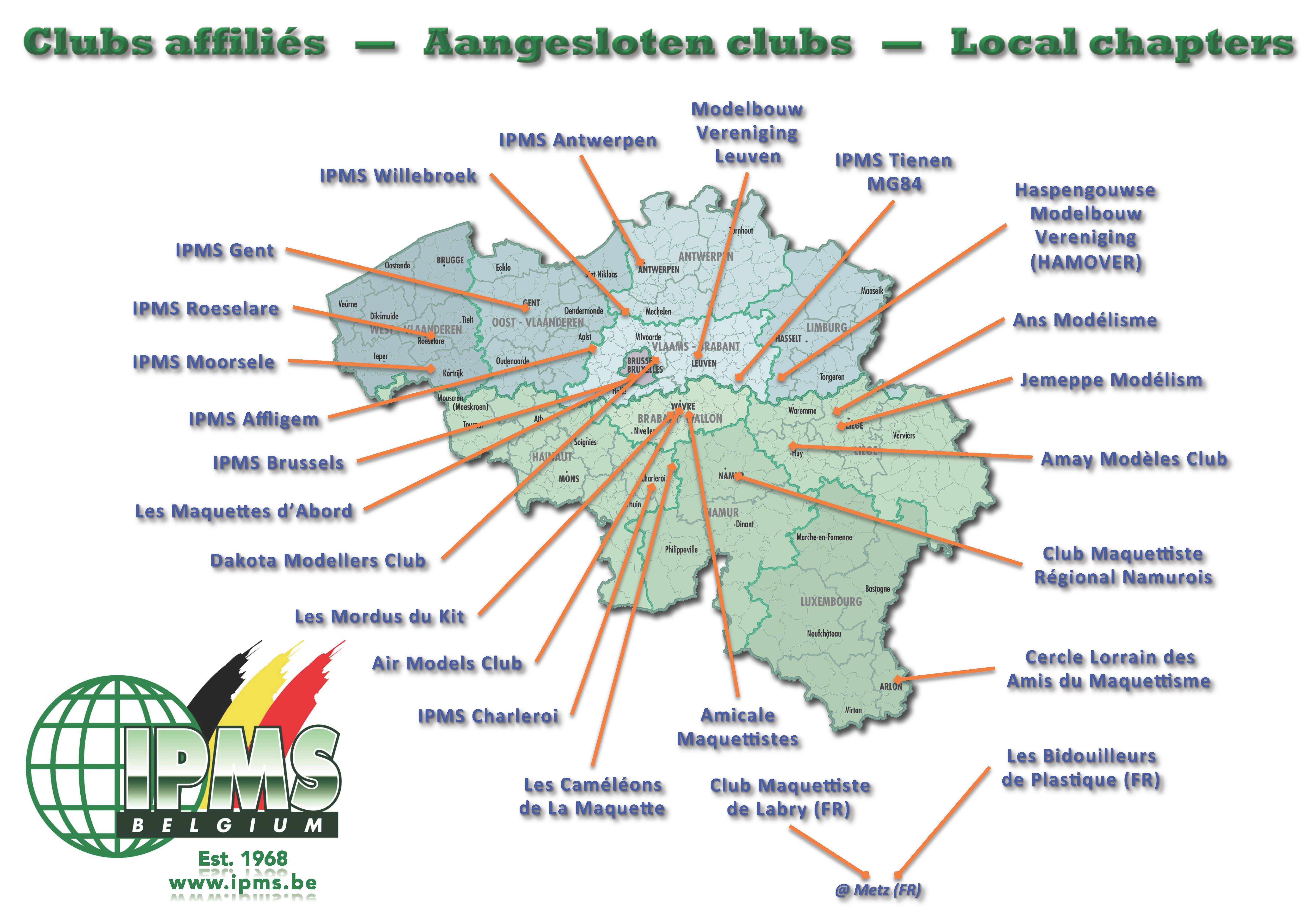 IPMS-Bellgium Local Sections